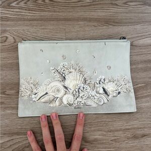 Weekend Max Mara Floral Embroidered Clutch
